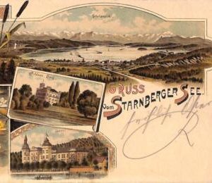 ab9410 - Ansichtskarten  POSTCARD - GERMANY - Gruss aus Starnberger See 1898
