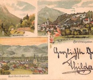 ab9412 - Ansichtskarten  POSTCARD - GERMANY Deutschland - Berchtesgaden 1898