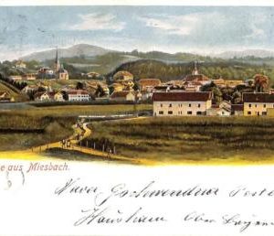 ab9414 - Ansichtskarten  POSTCARD - GERMANY Deutschland -Gruss aus Miesbach 1902
