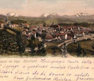 ab9417 - Ansichtskarten  POSTCARD - GERMANY Deutschland -  Miesbach 1902