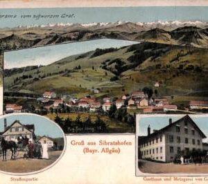 ab9427 - Ansichtskarten  POSTCARD - GERMANY Deutschland - Sibratshofen  1917