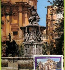 ad3372 - ITALY - Postal History - MAXIMUM CARD - 1988 - Architecture