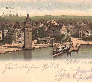 ab9436 - Ansichtskarten  POSTCARD - GERMANY Deutschland - Lindau i. B. 1898
