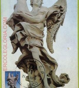 ad3363 - ITALY - Postal History - MAXIMUM CARD - 1975 - Sculpture