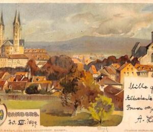 ab9458 - Ansichtskarten  POSTCARD - GERMANY Deutschland - Bamberg  1900