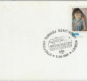 59589 - POLAND - Postal History - POSTMARK on COVER - 1981 - CHESS