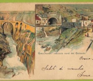ad4710 - SWITZERLAND  - Ansichtskarten VINTAGE POSTCARD - Goschenen (URI) - 1903