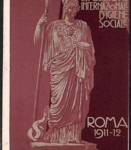 Lib374 - CARTOLINA d'Epoca Illustrata PUBBLICITARIA: EXPO IGENE SOCIALE Roma