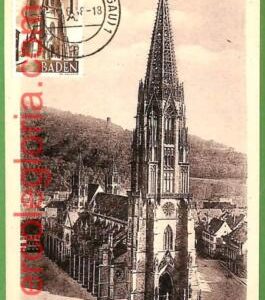 14893 - Germany BADEN -   MAXIMUM CARD -  Architecture