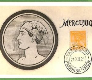 14869 - BRAZIL -  MAXIMUM CARD - 1929 - Mercury MITHOLOGY
