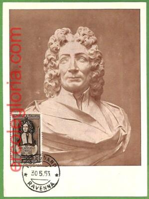 14905 - ITALY -   MAXIMUM CARD - 1953 - Arcangelo Corelli MUSIC Violin