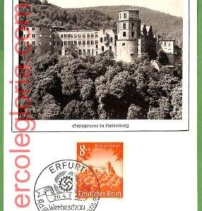 21482 - GERMANY -  MAXIMUM CARD - 1941 - Architecture