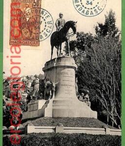 30286 - MADAGASCAR -  MAXIMUM CARD -  1934 - Architecture - Monuments