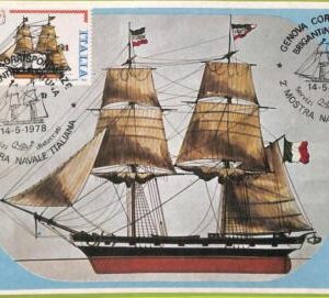 ad3368 - ITALY - Postal History - MAXIMUM CARD - 1978 - Ships