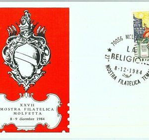 97989  - CARTOLINA d'Epoca -  BARI provincia   - Pubblicitaria MOLFETTA 1984