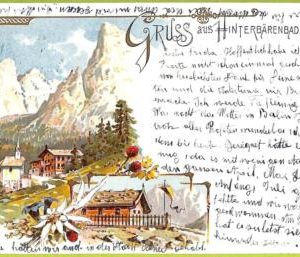 ad4455 - SWITZERLAND - Ansichtskarten VINTAGE POSTCARD-Gruss aus Hinterbarenbad