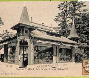 ad4497 - SWITZERLAND Schweitz - Ansichtskarten VINTAGE POSTCARD-Interlaken-1904