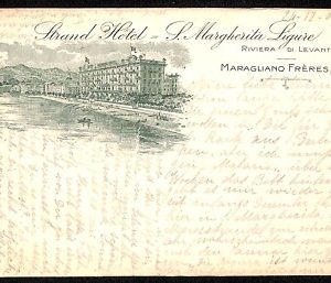ab2476 - CARTOLINA D'EPOCA GENOVA  Provincia :  Levante