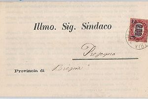 ITALIA REGNO: Sass 34 su LETTERA da Macerata Feltria 1880