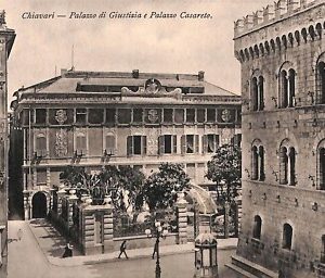 ab2487 - CARTOLINA D'EPOCA GENOVA  Provincia :  Chiavari