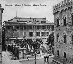 ab2489 - CARTOLINA D'EPOCA GENOVA  Provincia :  Chiavari