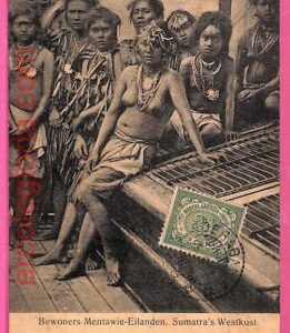 af8984 - INDONESIA - Vintage POSTCARD - Sumatra - Ethnic -  1913