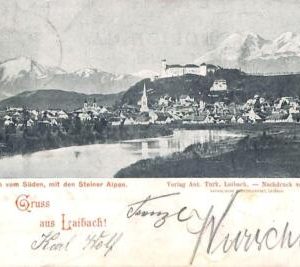 ac0784 - Ansichtskarten  VINTAGE POSTCARD - SLOVENIA - Gruss aus Laibach  - 1900