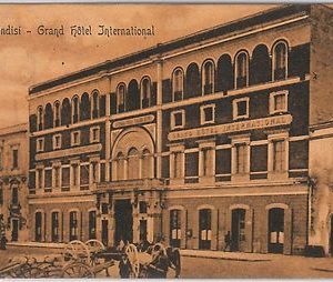 43913   CARTOLINA d'Epoca - BRINDISI Città - GRAND HOTEL 1921