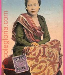 af8965 - INDONESIA - Vintage POSTCARD - ETHNIC - 1913