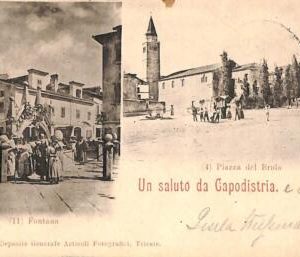 ac0756 - Ansichtskarten  VINTAGE   POSTCARD - SLOVENIA - Capodistria - 1899