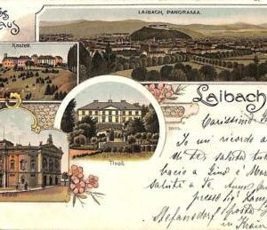 ac0790 - Ansichtskarten  VINTAGE   POSTCARD - SLOVENIA - Laibach  - 1900