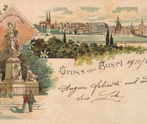 ac0987 - Ansichtskarten VINTAGE  POSTCARD - SWITZERLAND - Gruss aus Basel - 1902