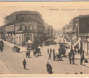 CARTOLINA d'Epoca - BRINDISI Città -  CORSO GARIBALDI