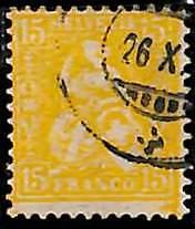 95020f  - SWITZERLAND - STAMP -   Yvert #  52  - Very Fine  USED