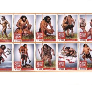 A6899 - SIERRA LEONE - ERROR MISPERF Stamp Sheet - 2020 - Prehistory people