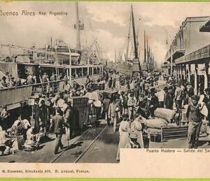 40424 - ARGENTINA - VINTAGE POSTCARD  Postal Antigua - Buenos Aires