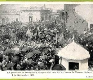 40432 - ARGENTINA - VINTAGE POSTCARD - The Desagrario procession, RRR!