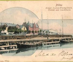 ac0656 - Ansichtskarten VINTAGE  POSTCARD - RUSSIA -  Pillau - 1903