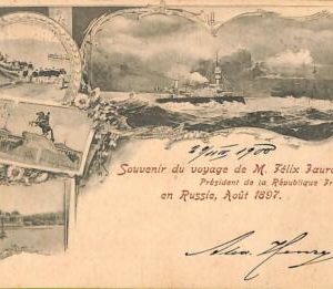 ac0715 -  VINTAGE   POSTCARD - RUSSIA - Visit of FRENCH Ambassador - 1900
