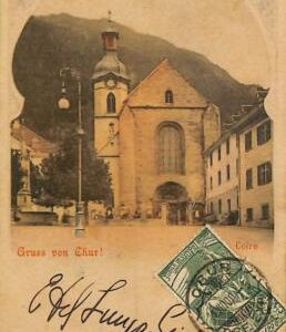 ac0995 - Ansichtskarten VINTAGE  POSTCARD - SWITZERLAND - Gruss von Chur - 1900
