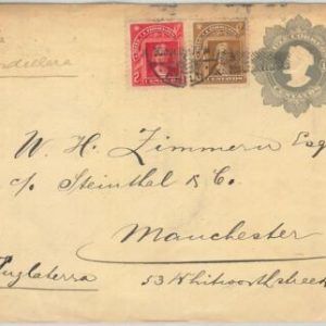 64816 - CHILE - POSTAL HISTORY: POSTAL STATIONERY COVER 10 Cent COLUMBUS 1909