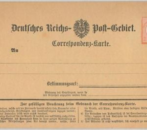 66029 - GERMANY - POSTAL STATIONERY  CARD - Borek I with added stamp MICHEL # 8