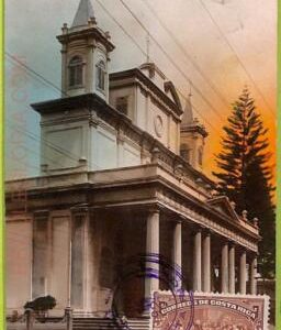 aa6119 - COSTA RICA - Vintage Postcard - San Jose - Catedral