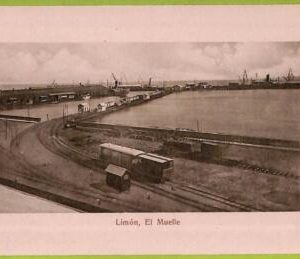 aa6114 - COSTA RICA - Vintage Postcard - Limon, El Muelle