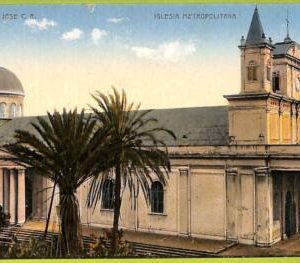 aa6068 - COSTA RICA - Vintage Postcard  - San Jose - Iglesia Metropolitana