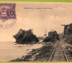 aa6099 - COSTA RICA - Vintage Postcard - Puerto Limon - 1924