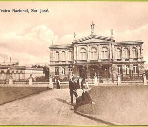 aa6101 - COSTA RICA - Vintage Postcard - San Jose - Teatro Nacional