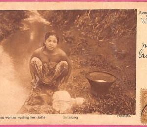 af8967 - INDONESIA - Vintage POSTCARD - Buitenzorg - Ethnic - 1921