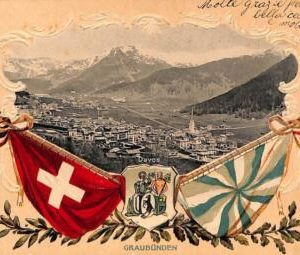 ac1023 - Ansichtskarten VINTAGE  POSTCARD - SWITZERLAND - Graubunden - 1907