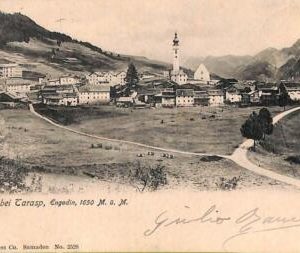 ac1078 - Ansichtskarten VINTAGE POSTCARD - SWITZERLAND - Engadin Tarasp   1903